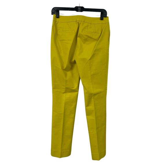 Boden Richmond Trousers Dark Yellow Pleated Stretch Pants Womens 4 - Picture 6 of 6